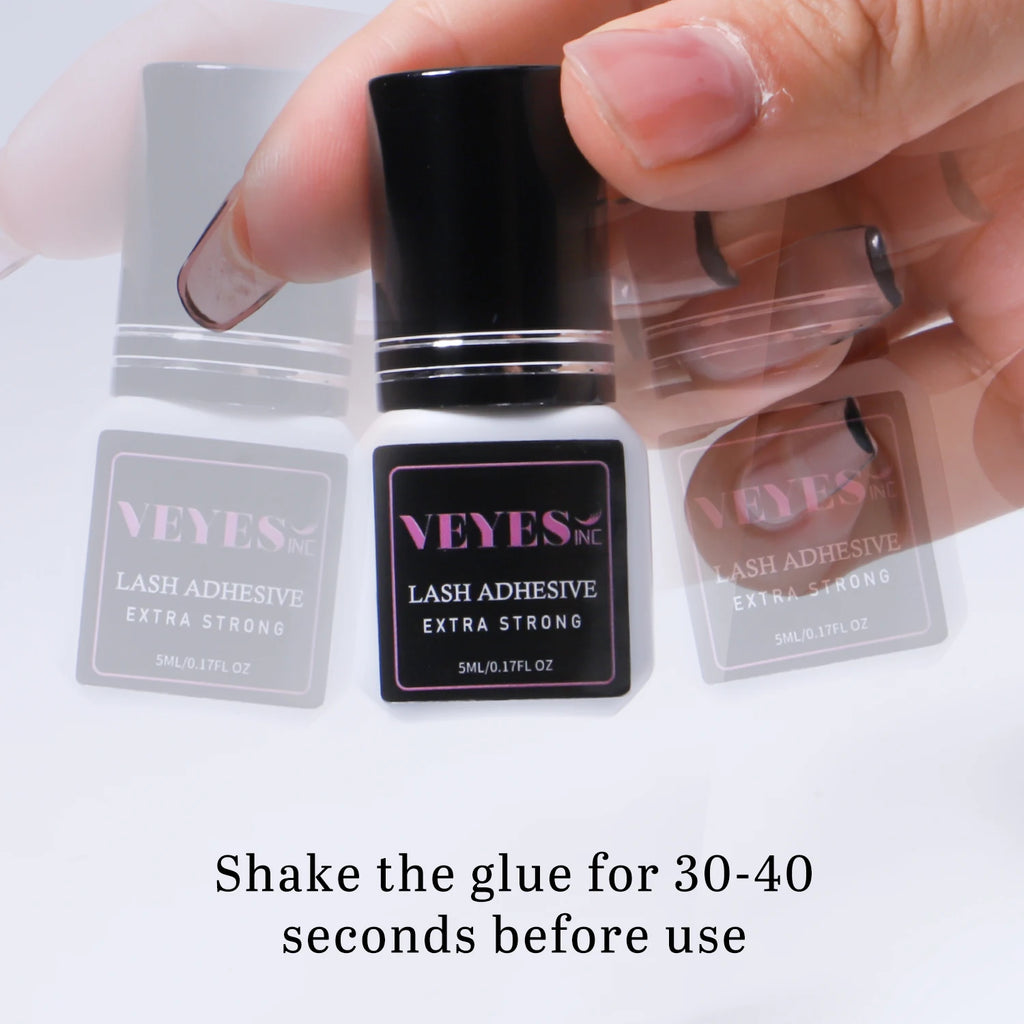 5Ml Eyelash Extensions Glue Veyelash 0.5 Second Fast Drying Strong Lash Adhesive 7 Weeks Retention Volume Makeup Tools
