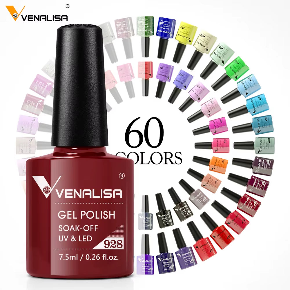 Nail Gel Polish 60 Colors TPO FREE HEMA FREE Nail Art Soak off Odorless Organic UV Gel Nail Polish Varnish Gel Lacquer