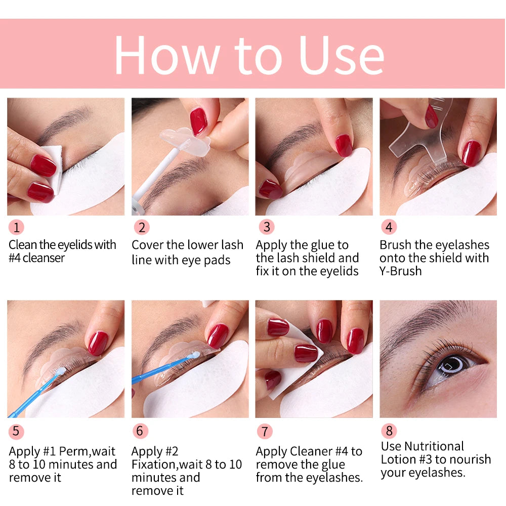 Dropshipping  Upgrade Version Lash Lift Kit Lifting Eyelashes Lasting 6-8 Weeks Calia Perm Eyelash Enhancer Makeup Tools