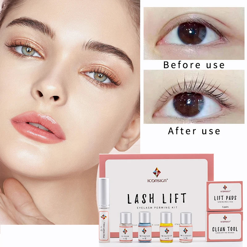 Lashes Lifting Lash Lift Kit Eyelash Lamination Kit Eyelash Enhancer Perm Lash Eye Makeup Eyelash Beauty Tools
