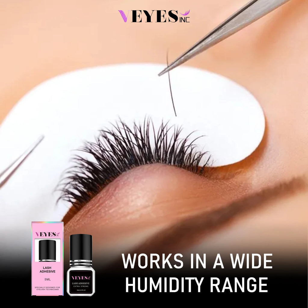 5Ml Eyelash Extensions Glue Veyelash 0.5 Second Fast Drying Strong Lash Adhesive 7 Weeks Retention Volume Makeup Tools