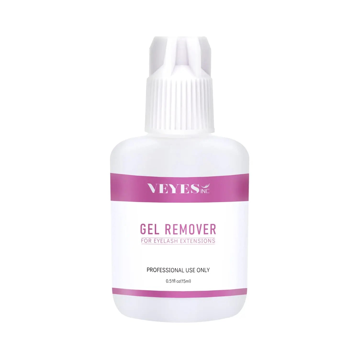 15Ml Gel Lash Remover for Eyelash Extension Easily Remove Adhesive Fast Dissolution Time Professional Clear Eyelash
