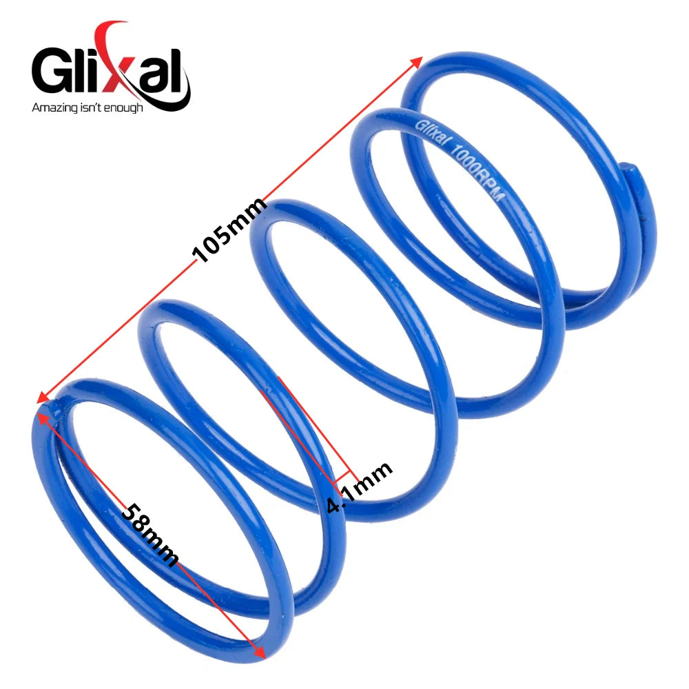 Chinese Scooter High Performance Racing Torque Spring Clutch Springs GY6 50Cc-100Cc 139QMB 1P39QMB Engine (1000Rpm,Blue)